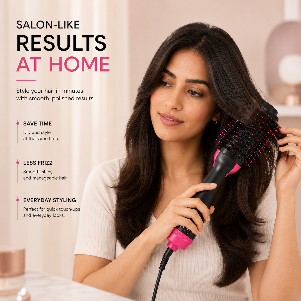 SLIQ Theory Hot Hair Brush