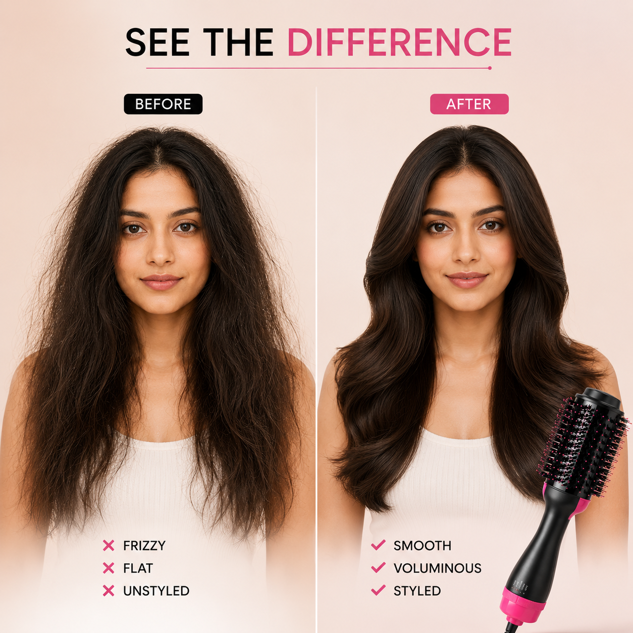 SLIQ Theory Hot Hair Brush