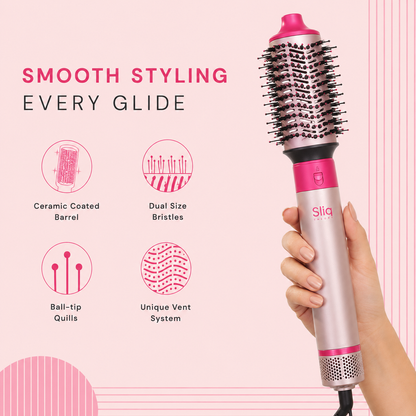 5 in 1 Hair Blow Brush | Auto Curler, Dryer, Straightener & Styler