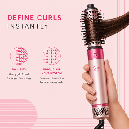 5 in 1 Hair Blow Brush | Auto Curler, Dryer, Straightener & Styler